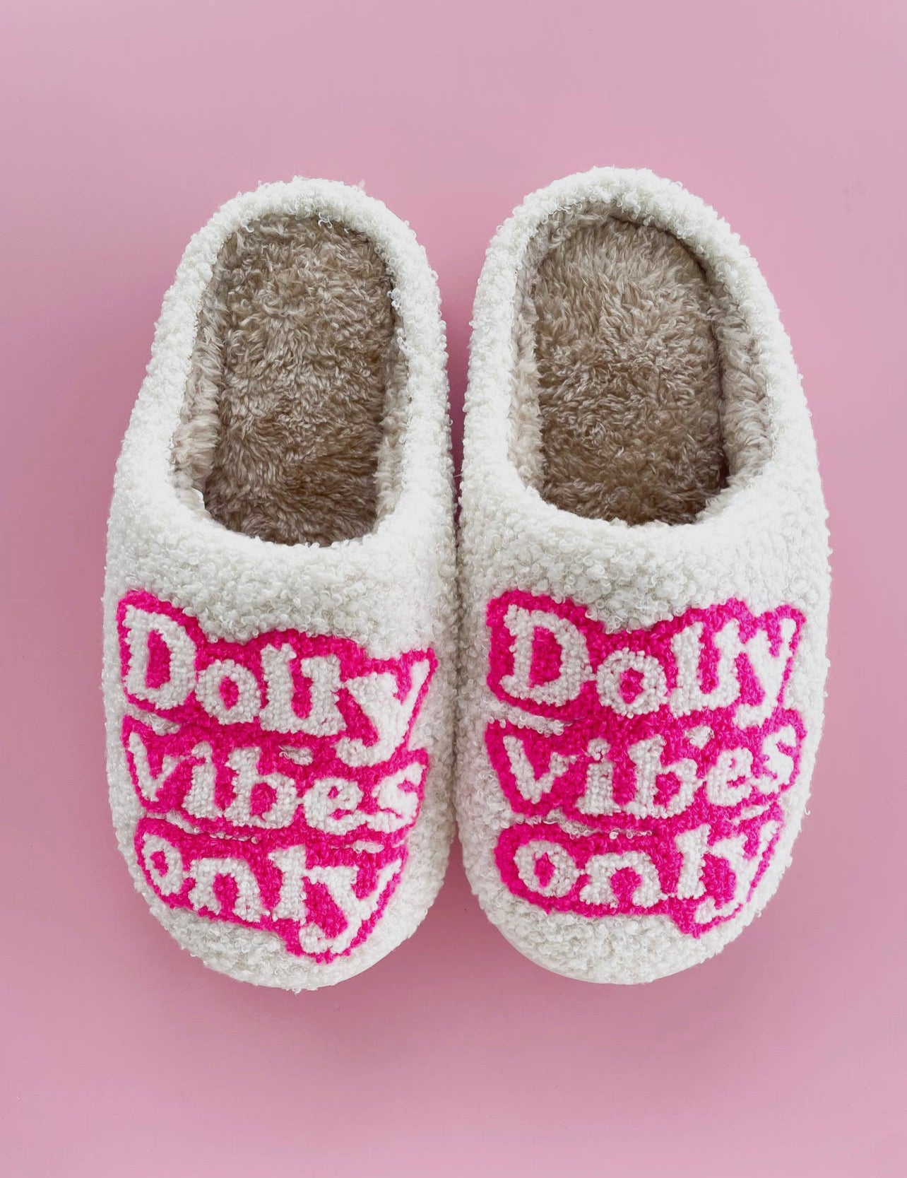 Dolly Vibes Only Slippers