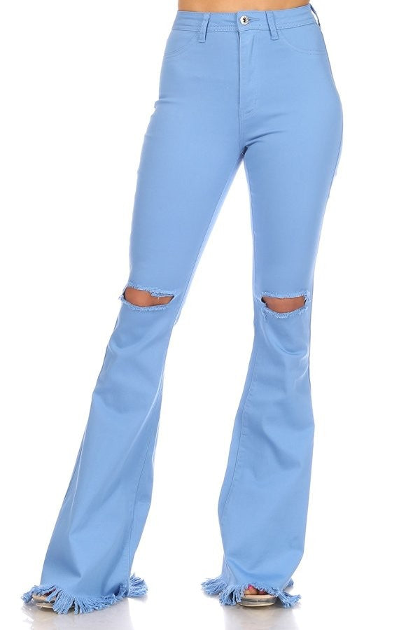 NEW! Blue flare jeans